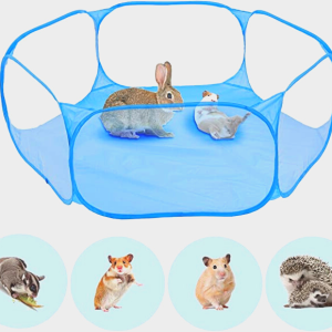Locisne Small Animals Portable Folding Game Pen with Storage Bag