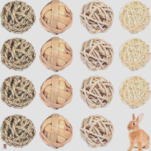 Ecoodisk Rabbit chew Ball 15 pieces